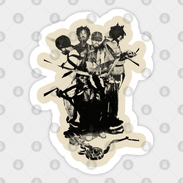 The Pharcyde Retro Sticker by MuraiKacerStore